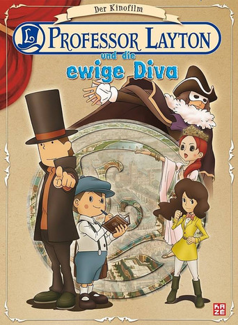 Poster zu Professor Layton und die ewige Diva