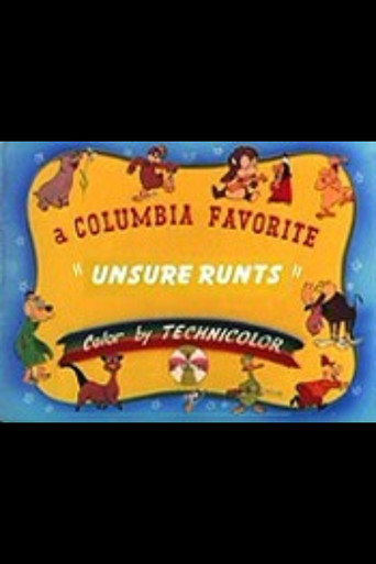 Unsure Runts poster