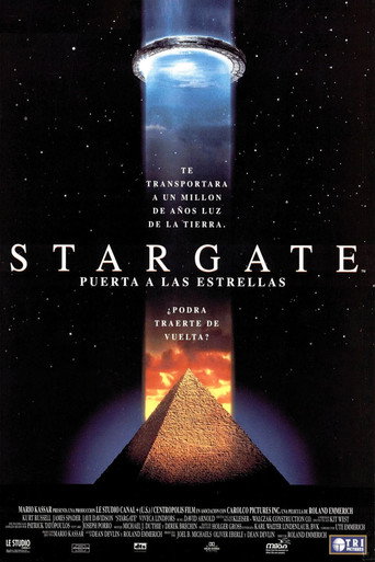 Póster de Stargate. Puerta a las estrellas