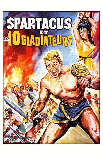 Affiche de Spartacus et les dix Gladiateurs