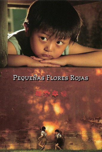 Póster de Pequeñas flores rojas