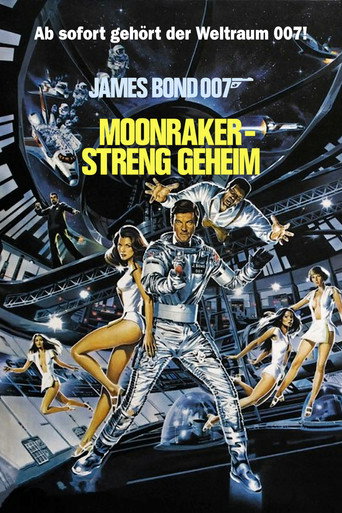Poster zu James Bond 007 - Moonraker - Streng geheim
