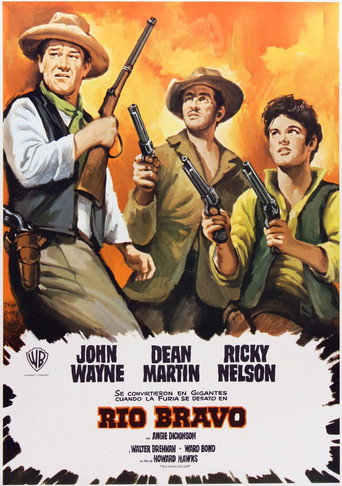 Póster de Río Bravo