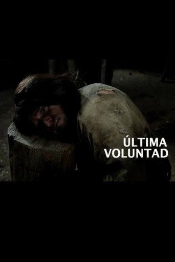 Última voluntad poster