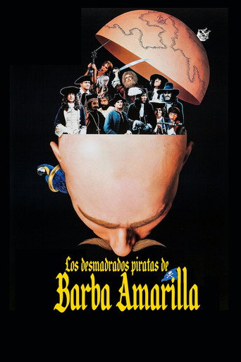 Póster de Los desmadrados piratas de Barba Amarilla
