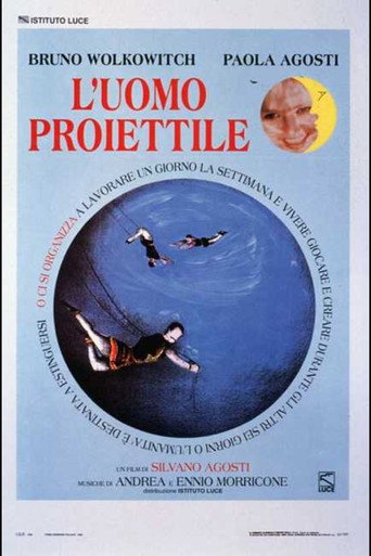 L'uomo proiettile afişi