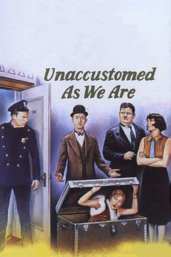 Unaccustomed as We Are afişi