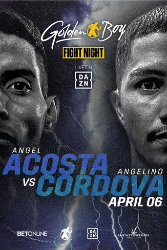 Angel Acosta vs. Angelino Cordova poster