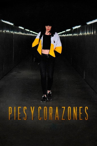 Pies y corazones poster
