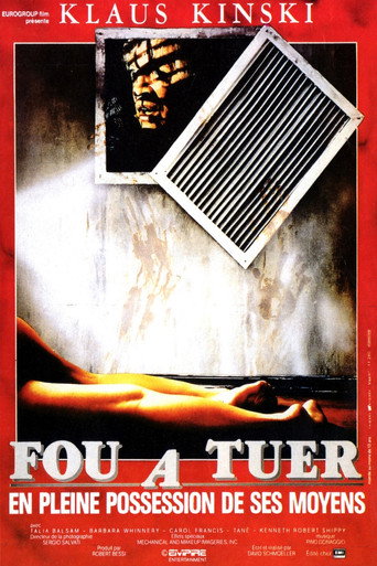 Affiche de Fou à tuer