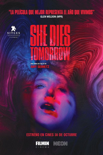 Póster de She Dies Tomorrow