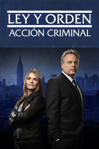 Póster de Ley y orden: Acción criminal
