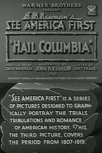 Hail Columbia poster