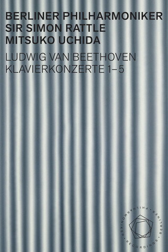 Beethoven: Piano Concertos 1-5 - Uchida, Rattle poster