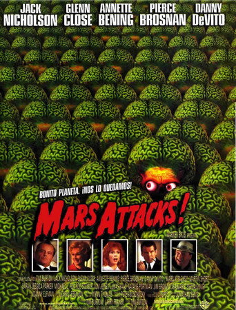 Póster de Mars Attacks!