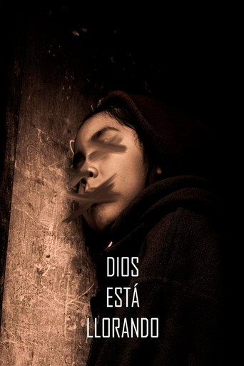 Dios está llorando poster