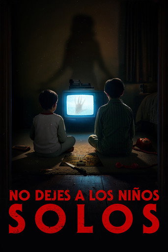 No dejes a los niños solos afişi