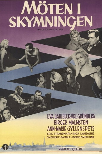 Möten i skymningen poster